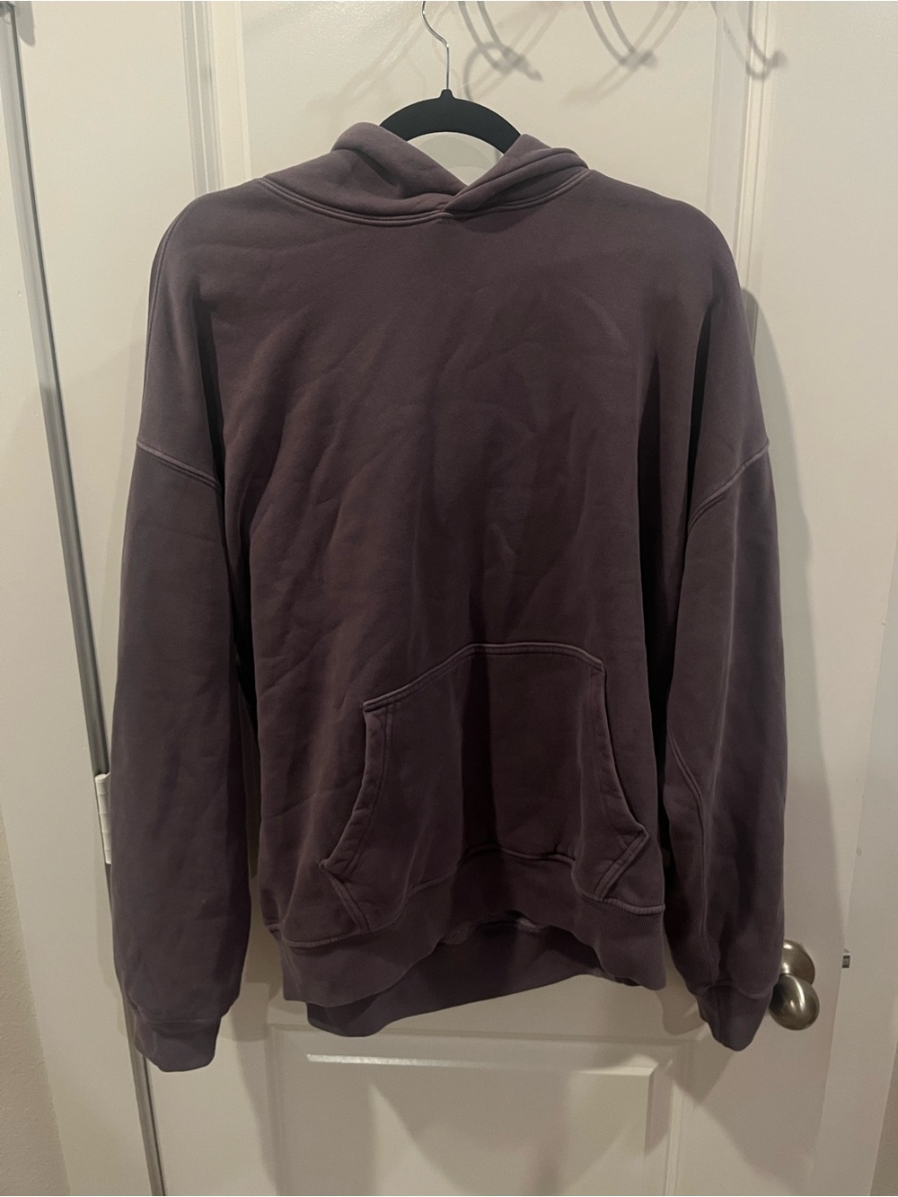 Abercrombie & Fitch Men's Soft Essentials Hoodie - Heather Purple